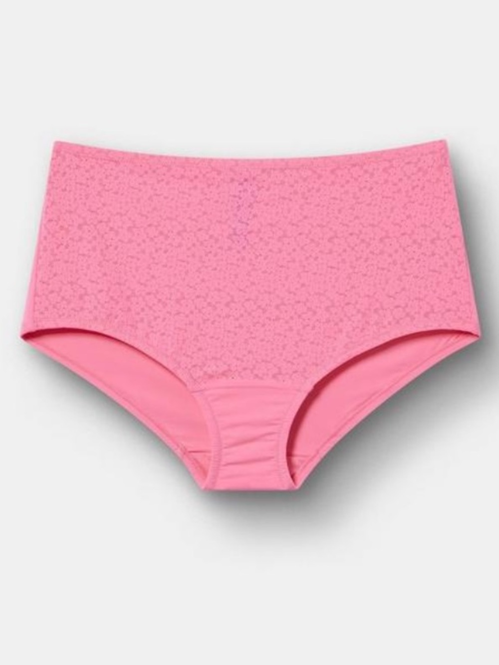 Torrid Lila Collection Mid-Rise Brief Panty 0 Camellia Rose NWT